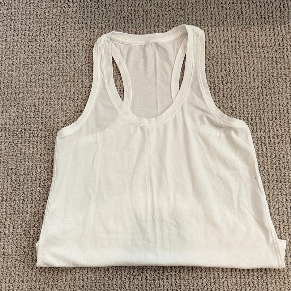 Lululemon Athletica Cream Tank Top